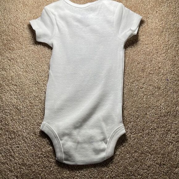 Hand Crafted infant onesie size 0-3months, funny saying onesies, customizable - Picture 4 of 4